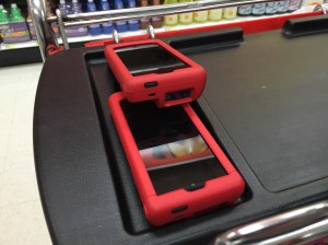 iPod touch with scanner